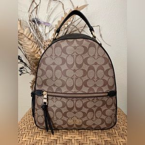 Coach Jordyn Backpack Signature Canvas Logo